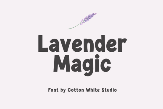 Lavender Magic Font